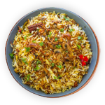 Mushroom Biryani 
