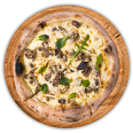 Cheese & Mushroom Pizza 