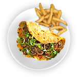 Mushroom Omelette 