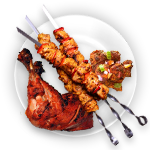 Mixed Grill Tandoori Sizzler Meal 